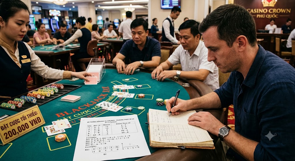 hệ thống đếm bài blackjack