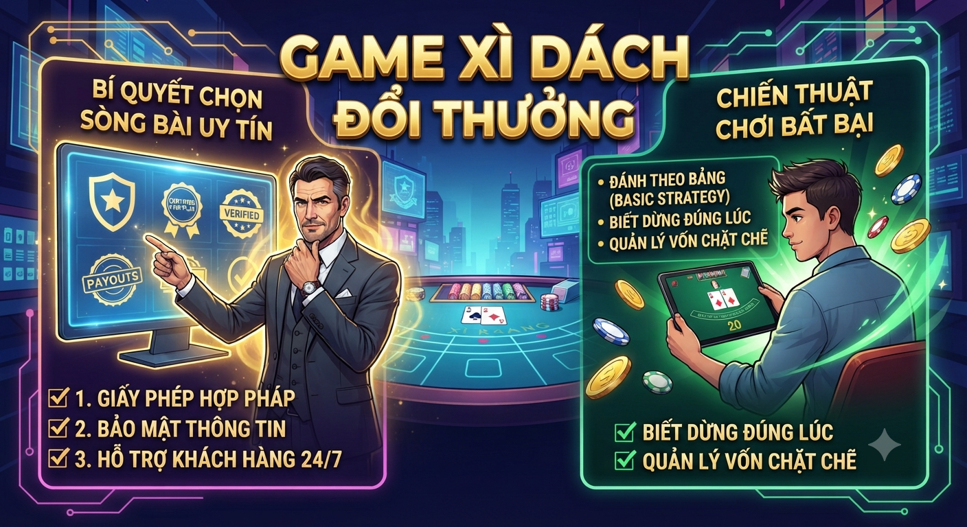 game xì dách đổi thưởng